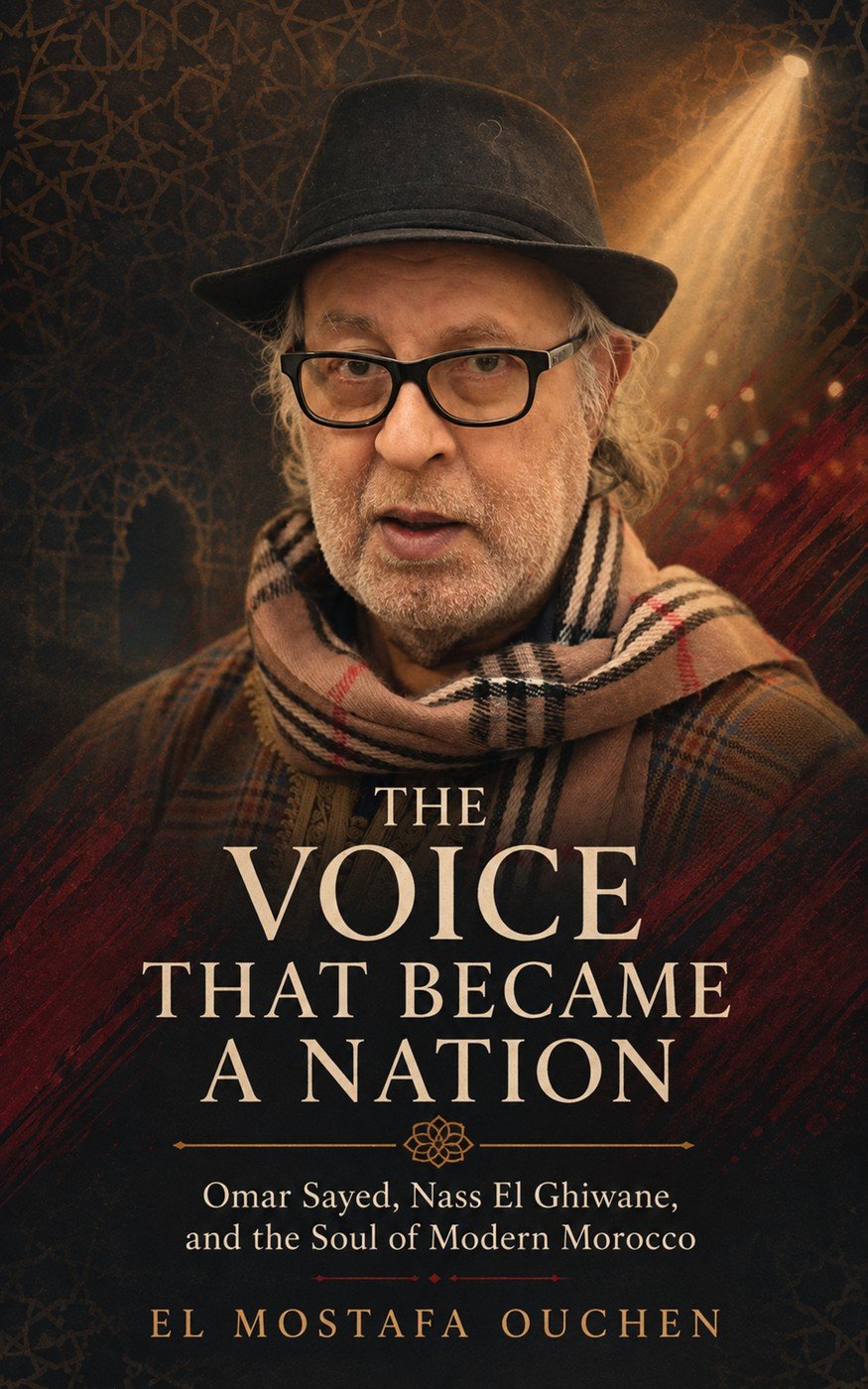 Front cover: The Voice That Became a Nation, by El Mostafa Ouchen
