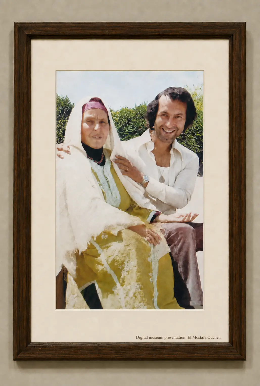 Omar Sayed with a companion
