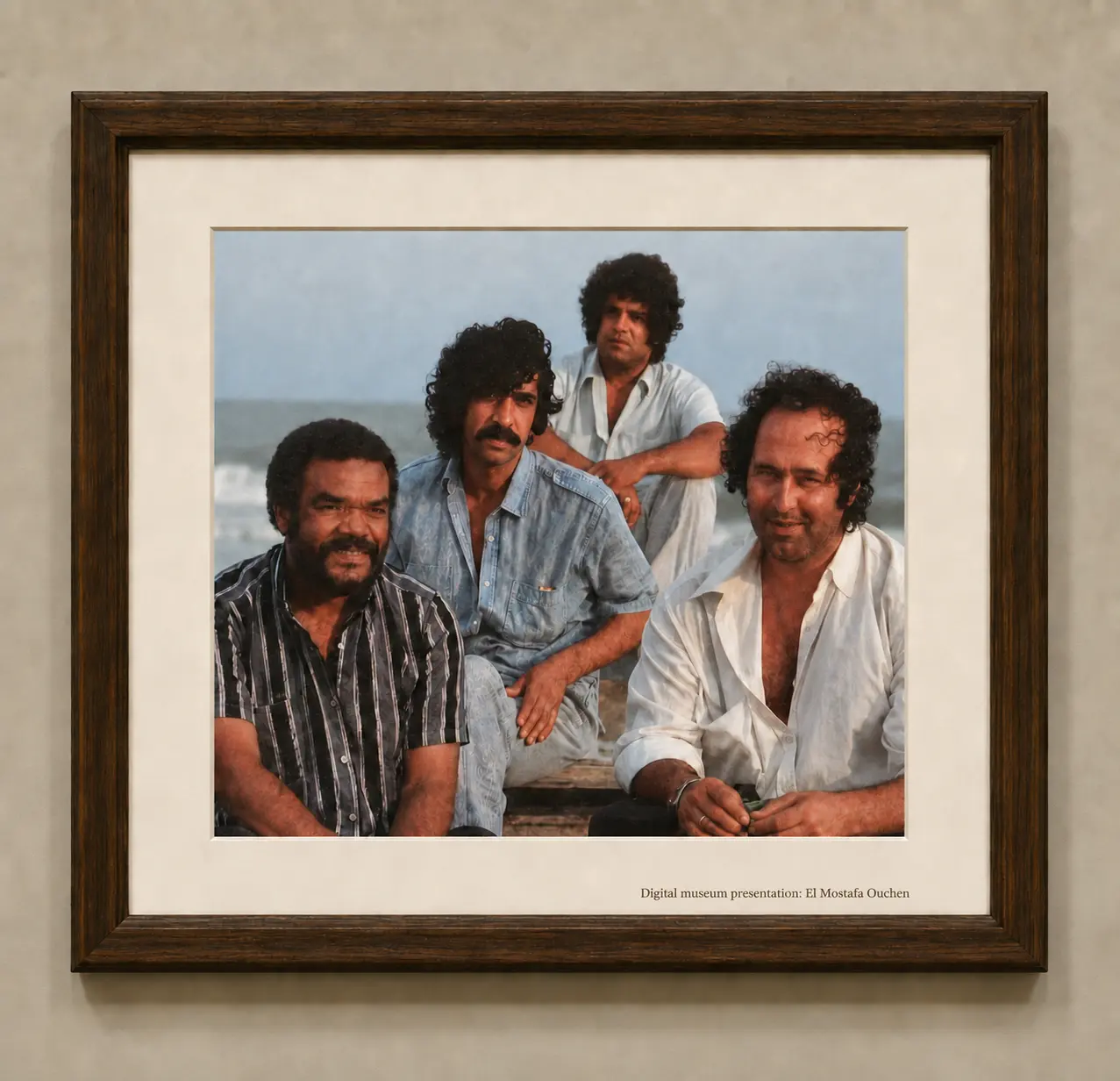 Color portrait of Nass El Ghiwane