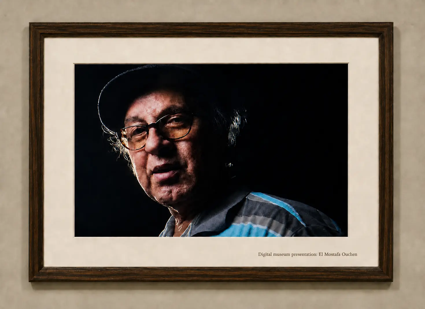 Close portrait of Omar Sayed