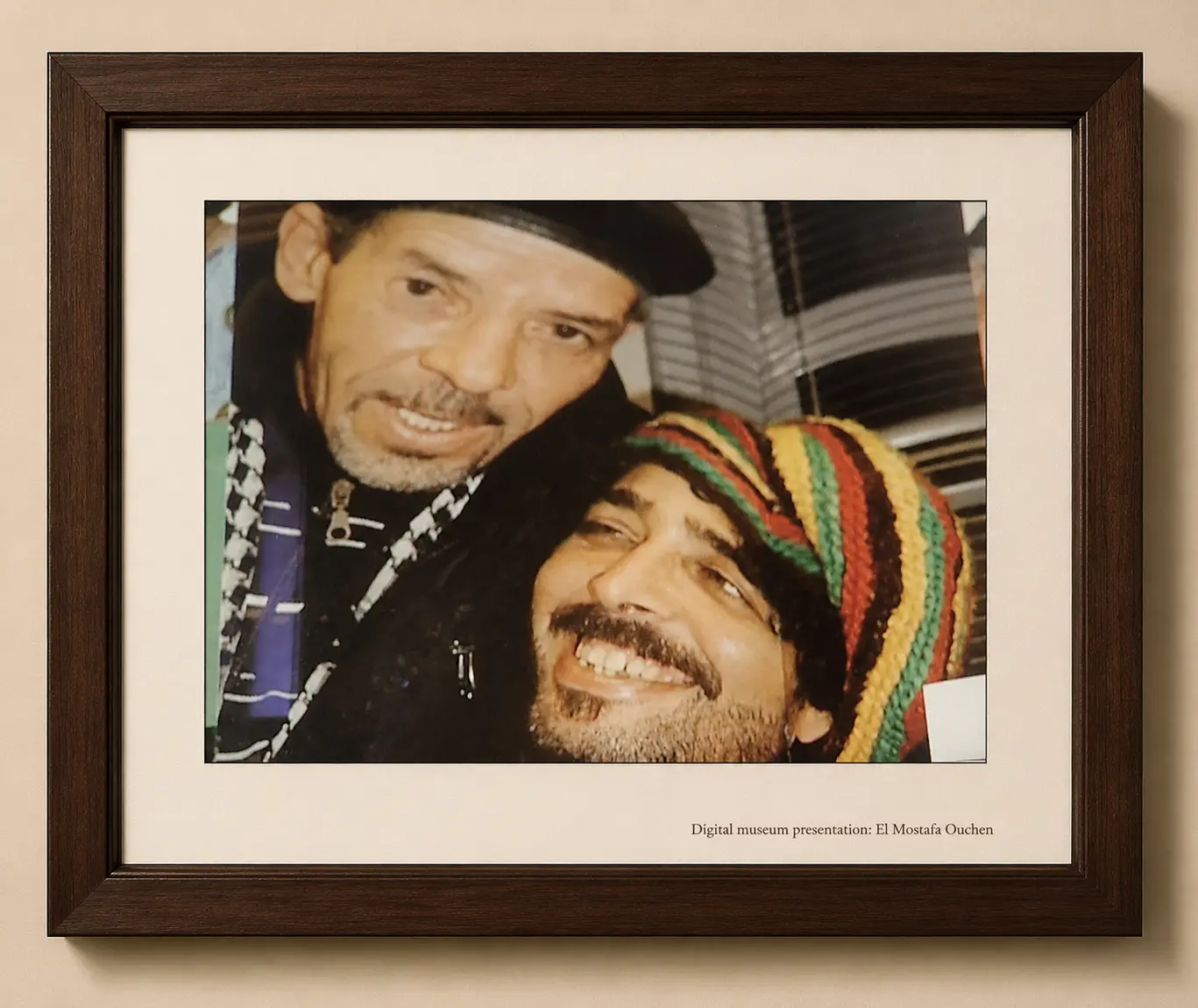 Omar Sayed with another artist