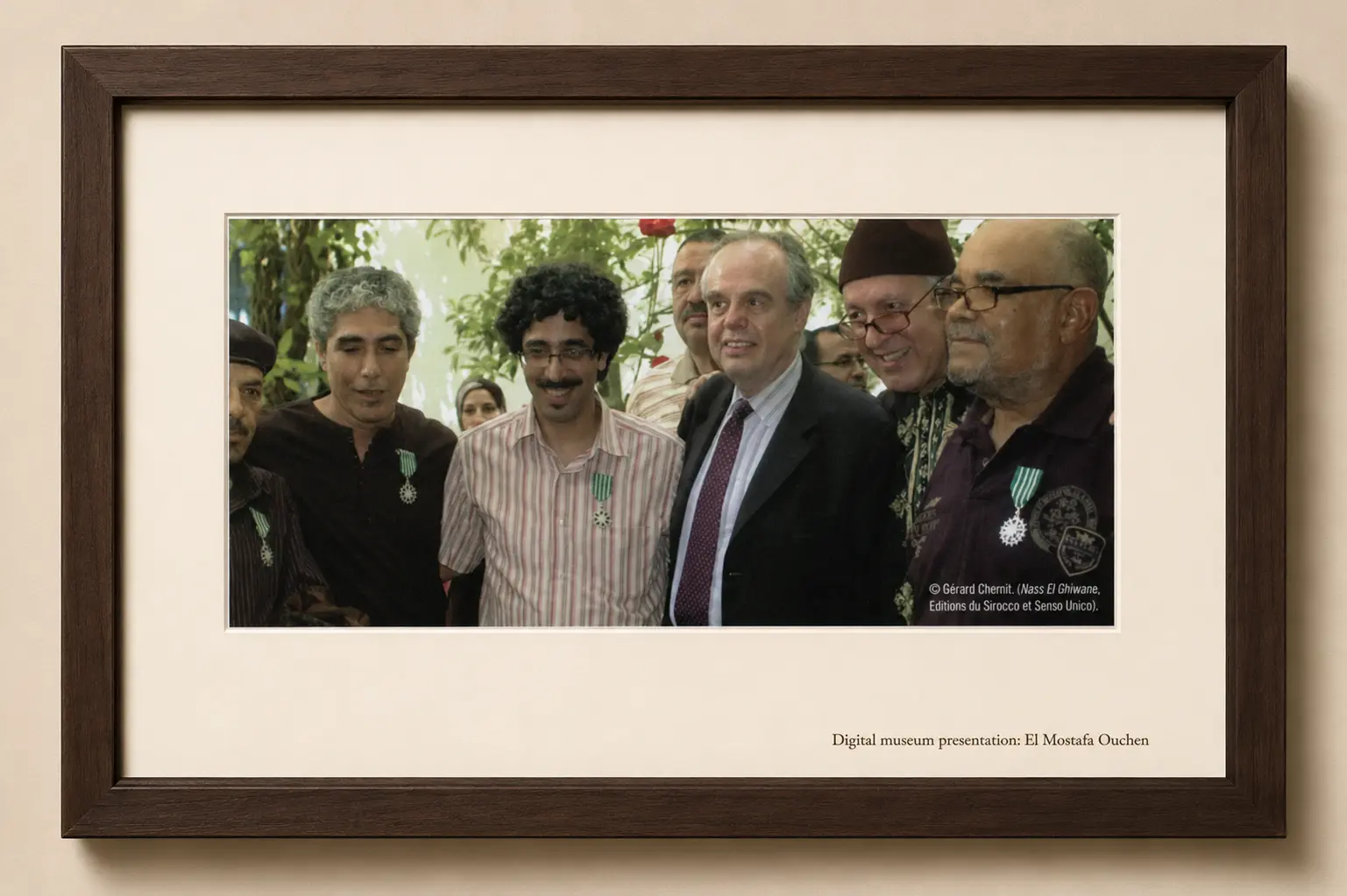 Omar Sayed at a formal gathering
